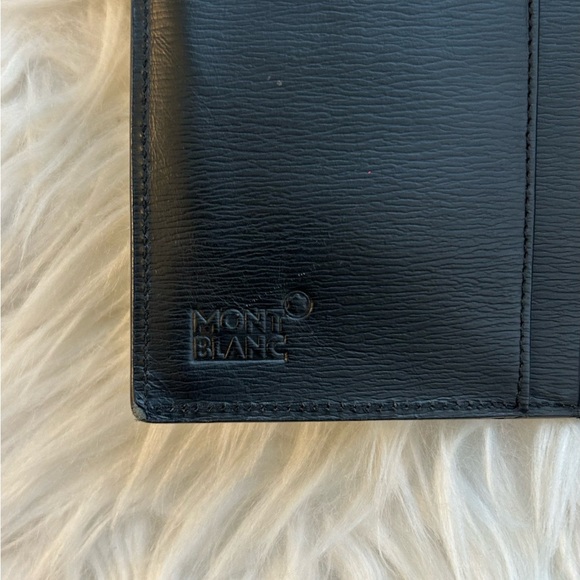 Mont Blanc black leather wallet for men - Picture 3 of 5